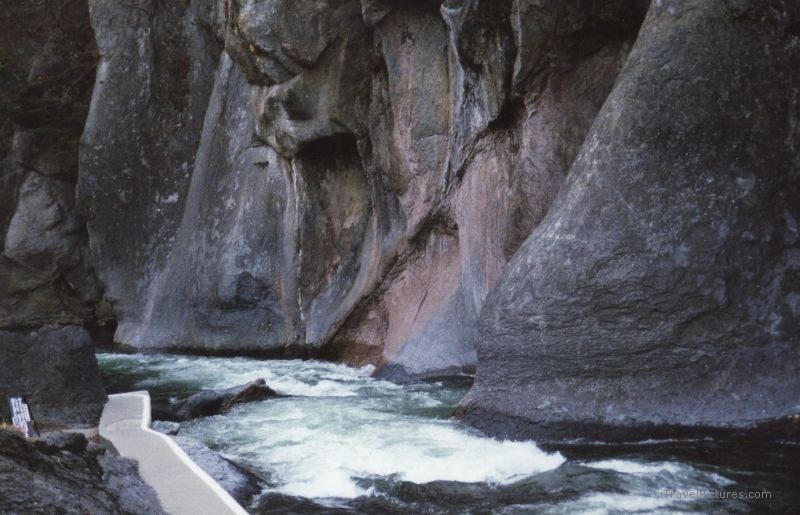 Gunma-ken gorge river